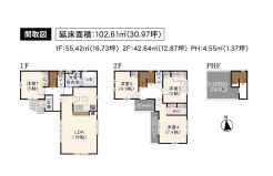 4LDK+ルーフバルコニーの家！1階に洋室があるのも嬉しいポイント♪