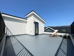 [参考プラン]施工例：ルーフバルコニー
7帖のルーフバルコニーは、お家キャンプやガーデニングなど用途無限大！気軽にアウトドア気分が楽しめる特別空間♪