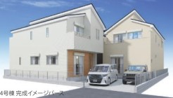 4号棟外観パース